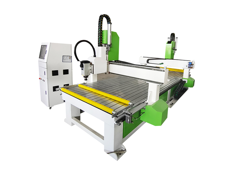 魯雕全自動泡沫玩具模型三維立體雙龍門四軸搖擺頭雕刻機 魯雕全自動泡沫玩具模型三維立體雙龍門四軸搖擺頭雕刻機