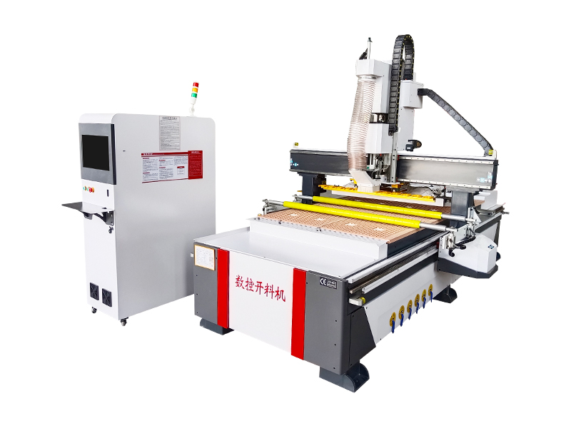 1325自動(dòng)上下料直排換刀開(kāi)料機(jī)白色配深灰色 1325自動(dòng)上下料直排換刀開(kāi)料機(jī)白色配深灰色